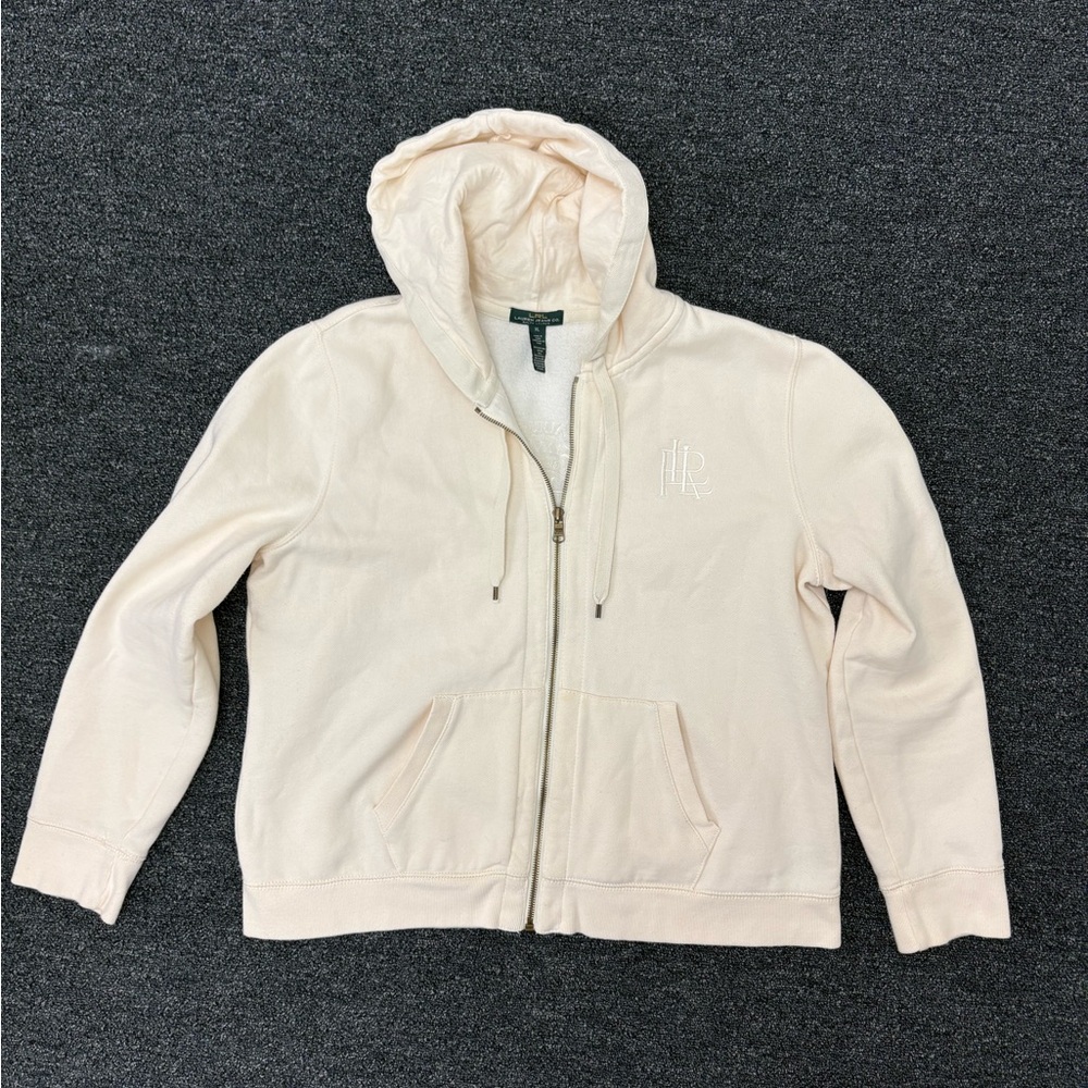 Ralph Lauren Embroidered Cream Jacket, XL